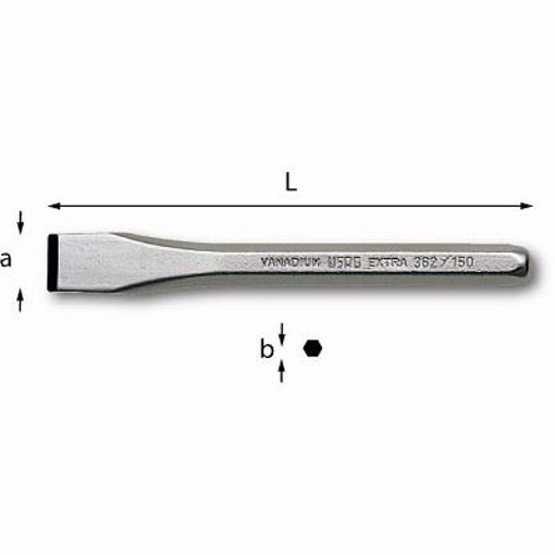 Immagine di Scalpello 125 mm 362 USAG