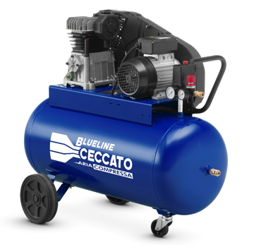 Immagine di Ceccato BLUELINE 90BC2 compressore 2HP 100L (230V)