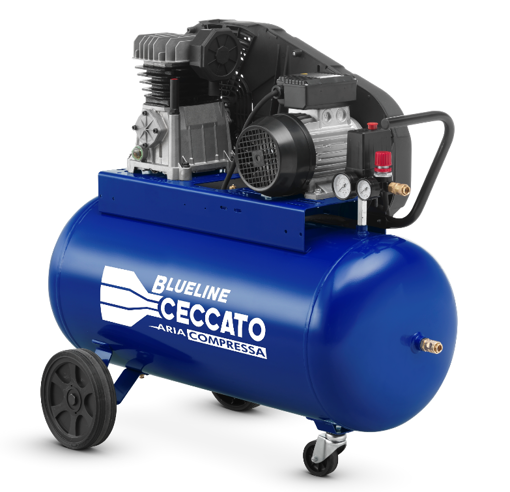 Immagine di Ceccato BLUELINE 90BC2 compressore 2HP 100L (230V)