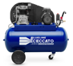 Immagine di Ceccato BLUELINE 90BC2 compressore 2HP 100L (230V)