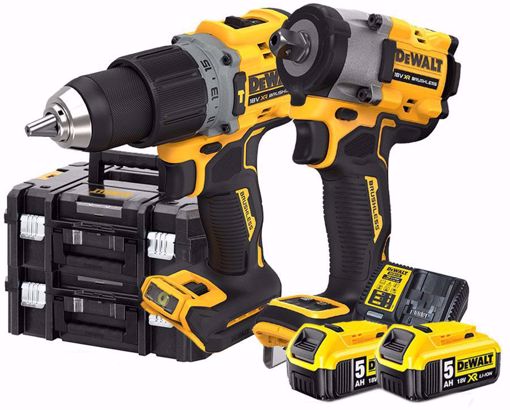 Kit Dewalt DCK922HDP2-IT avvitatore impulsi + trapano percussione 18V 5Ah -  Attrezzature per officina e carrozzeria, carrelli ed utensili